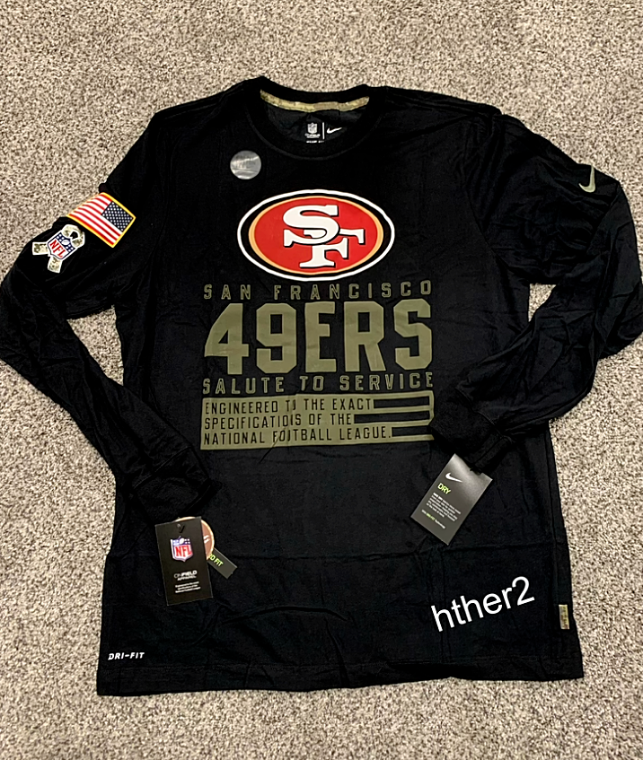 nike 49ers salute to service hoodie